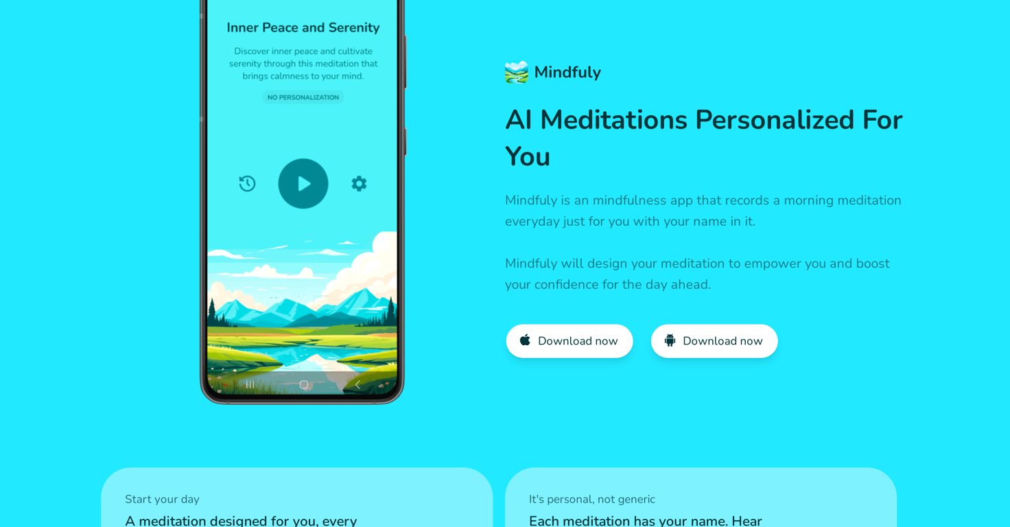 Mindfuly website