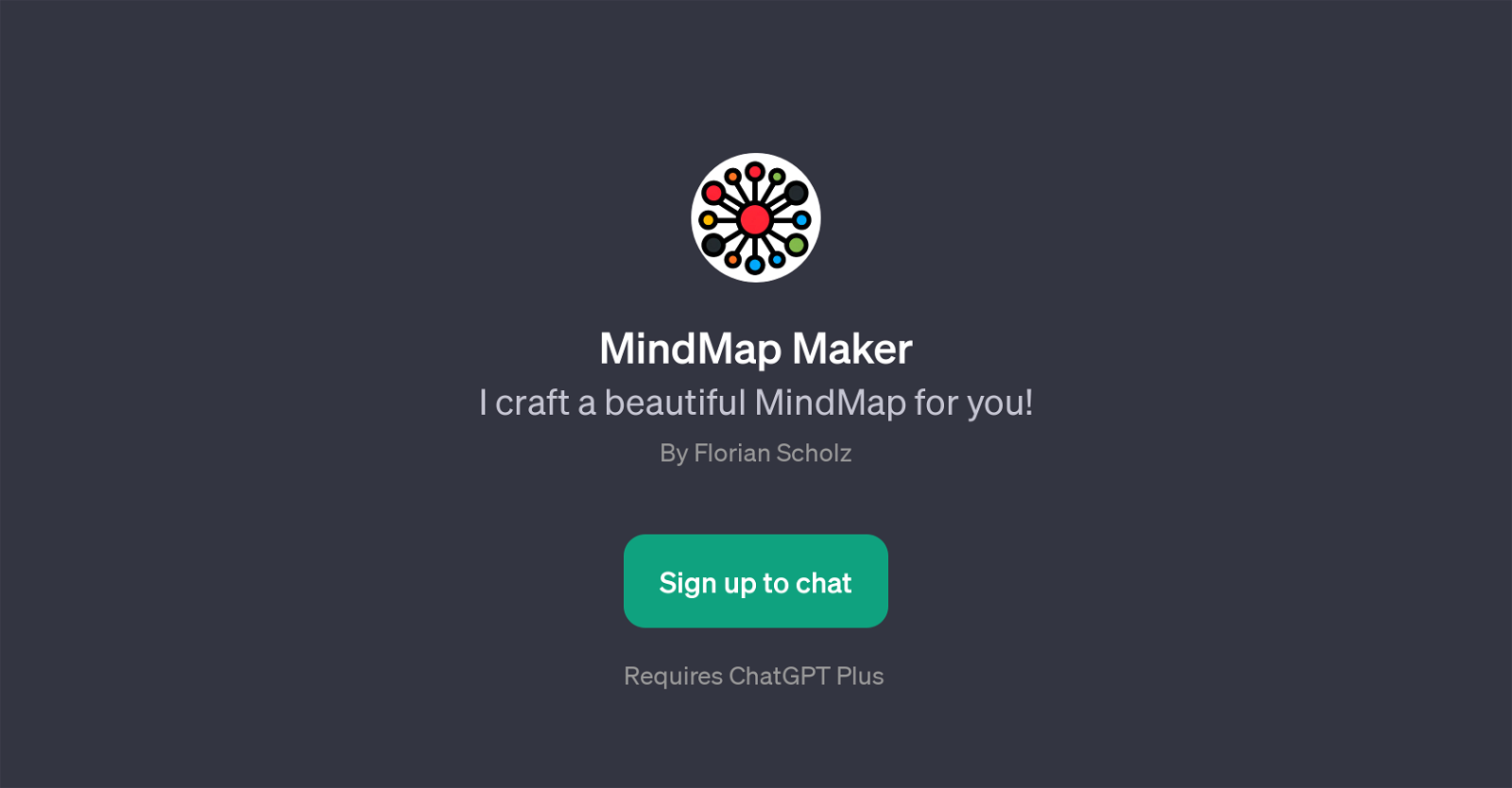 MindMap Maker GPT website