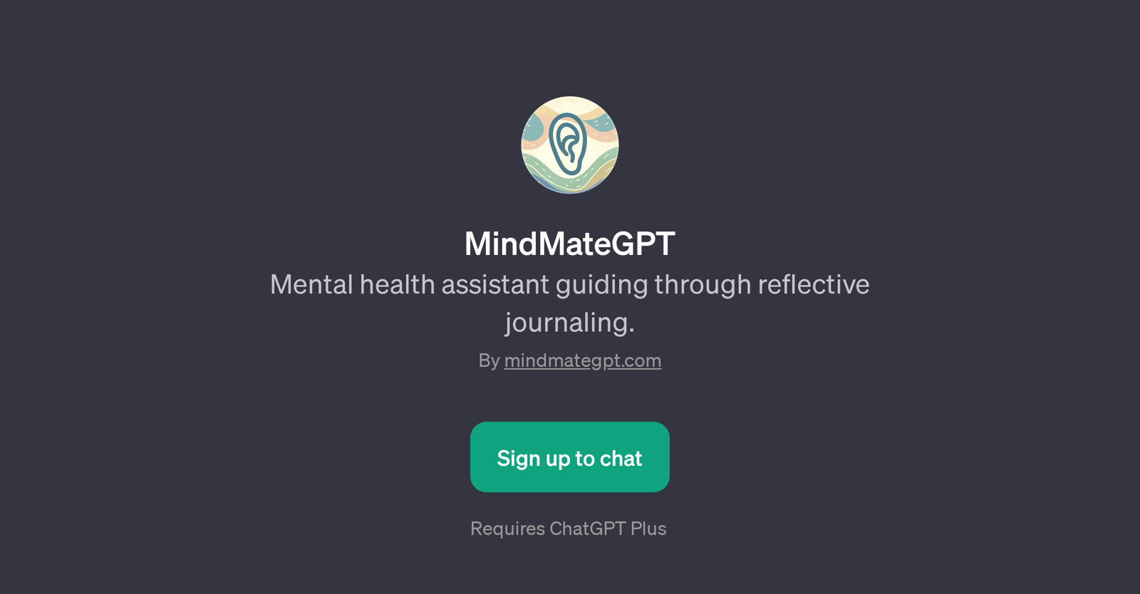 MindMateGPT website