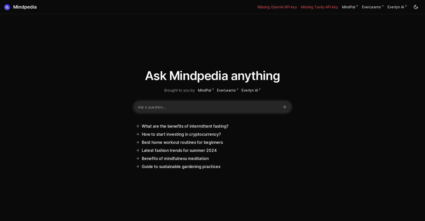 Mindpedia website