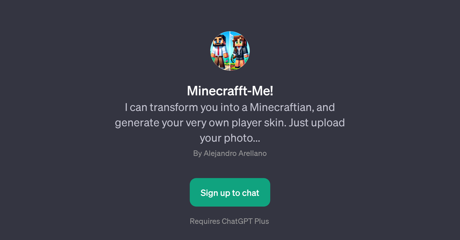 Minecrafft-Me website