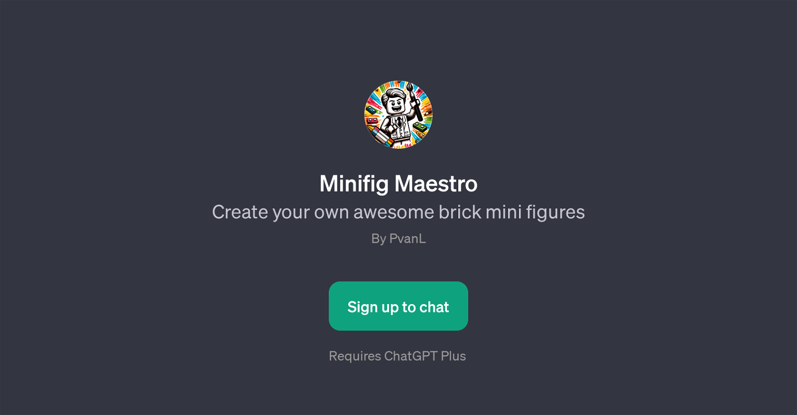 Minifig Maestro website