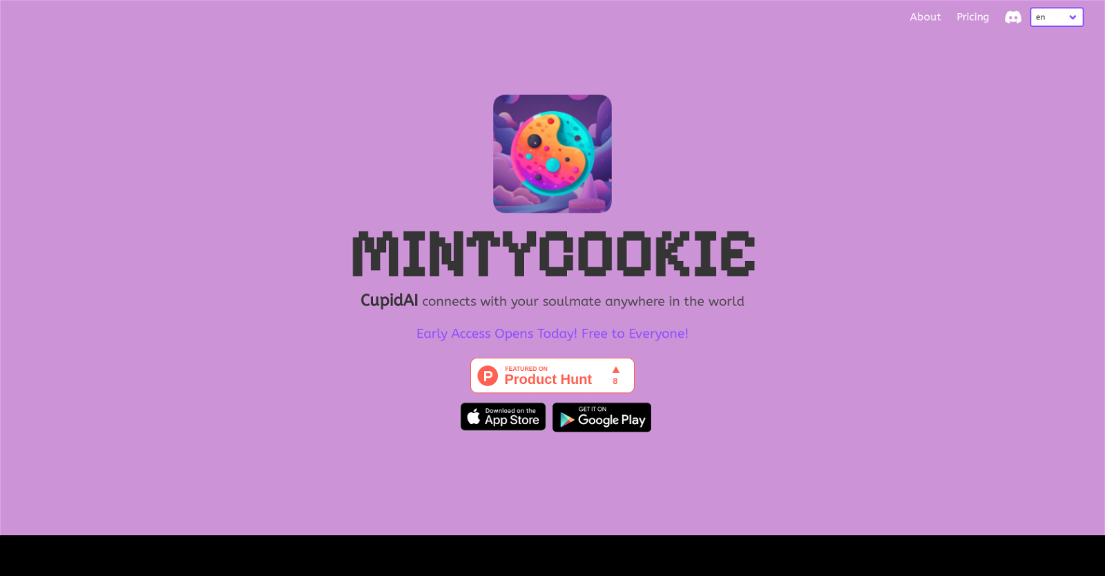 MintyCookie website