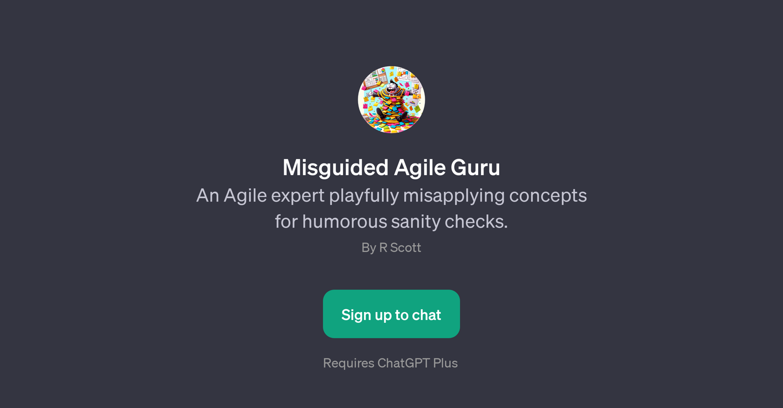 Misguided Agile Guru website