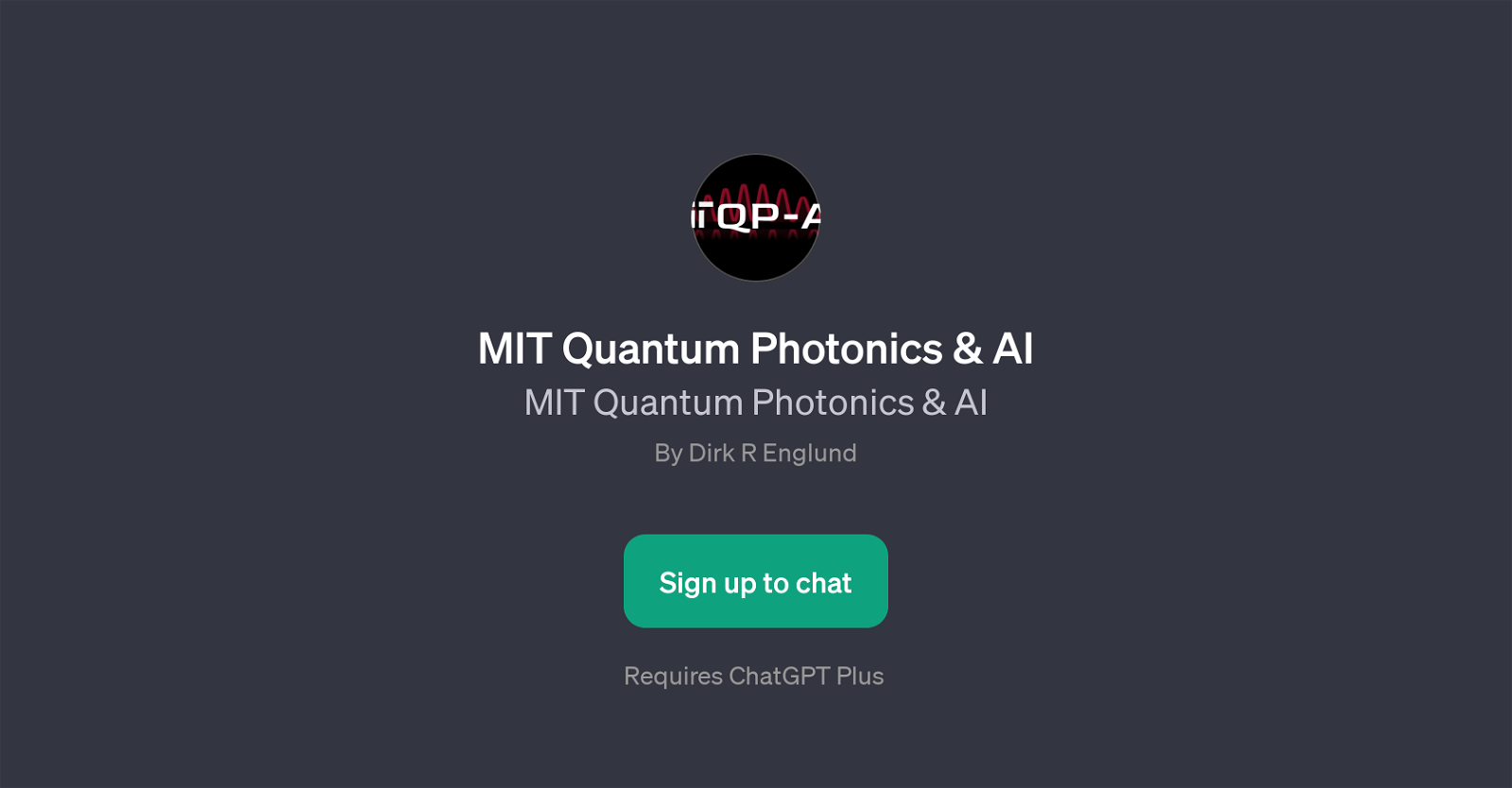 MIT Quantum Photonics & AI website