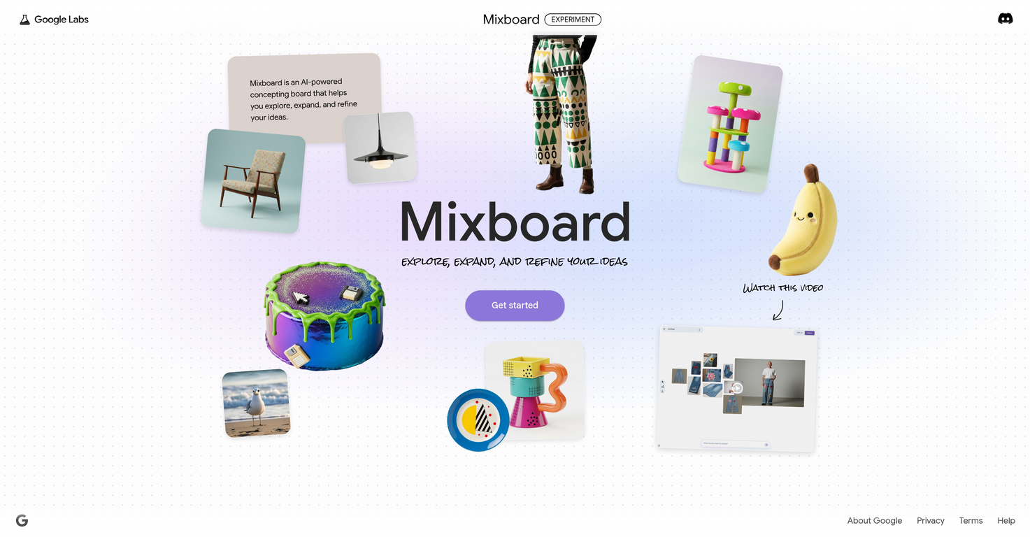 Mixboard website