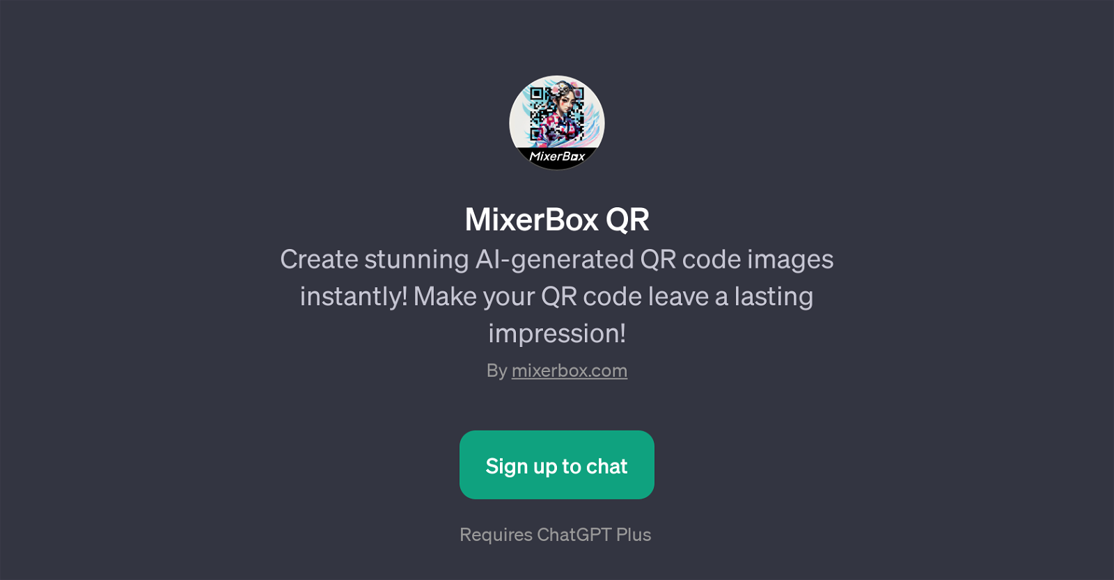 MixerBox QR website