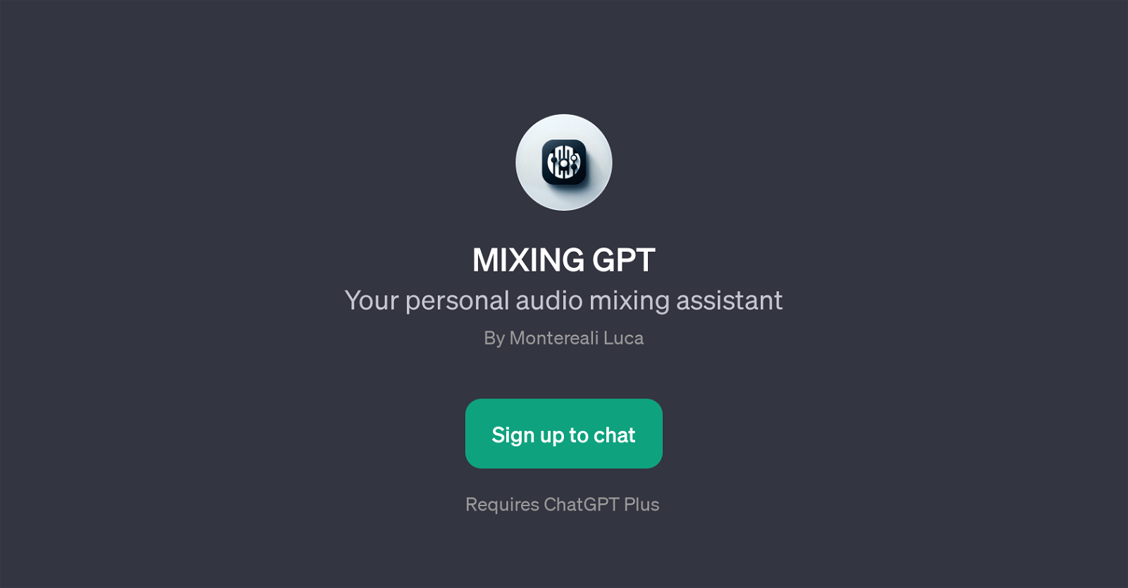 MIXING GPT website