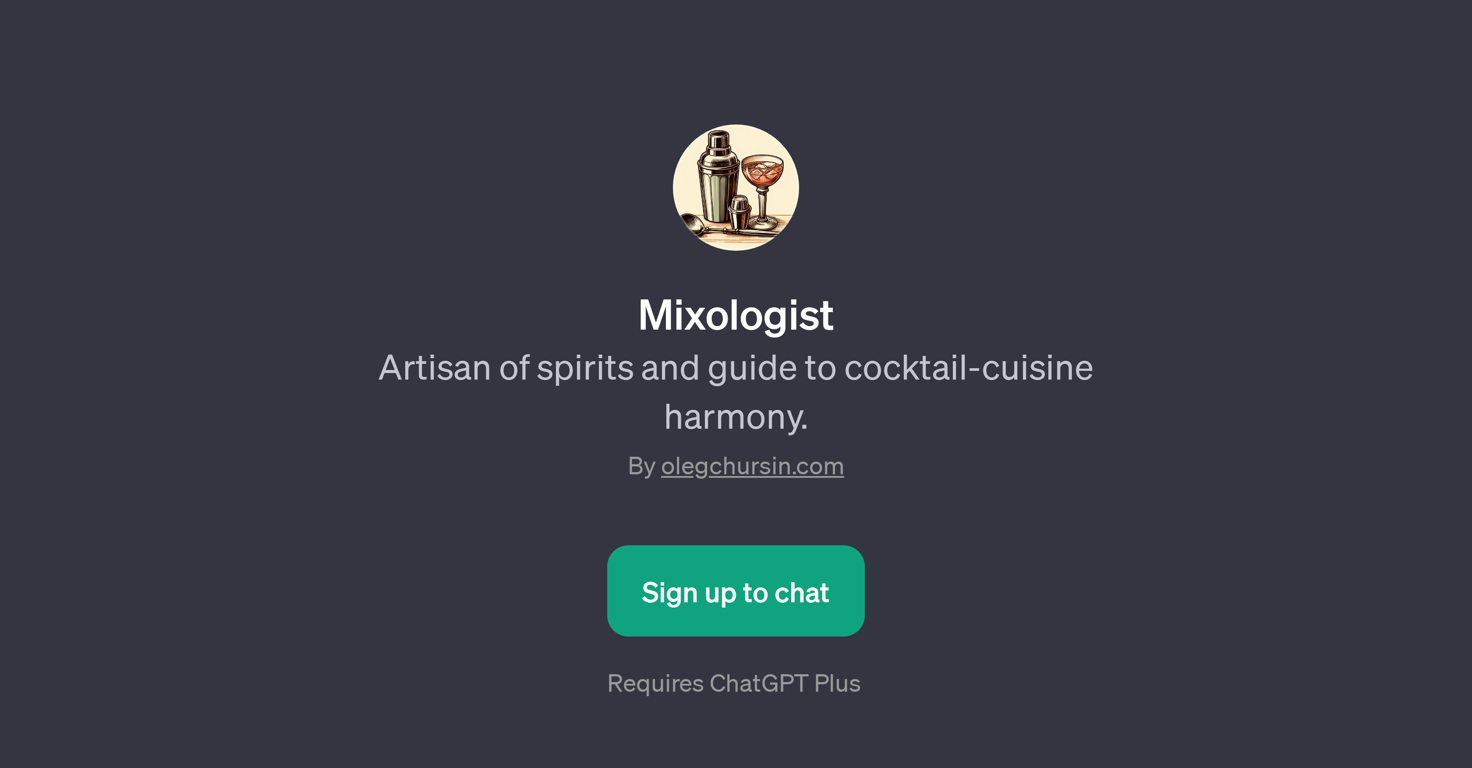 Mixologist website