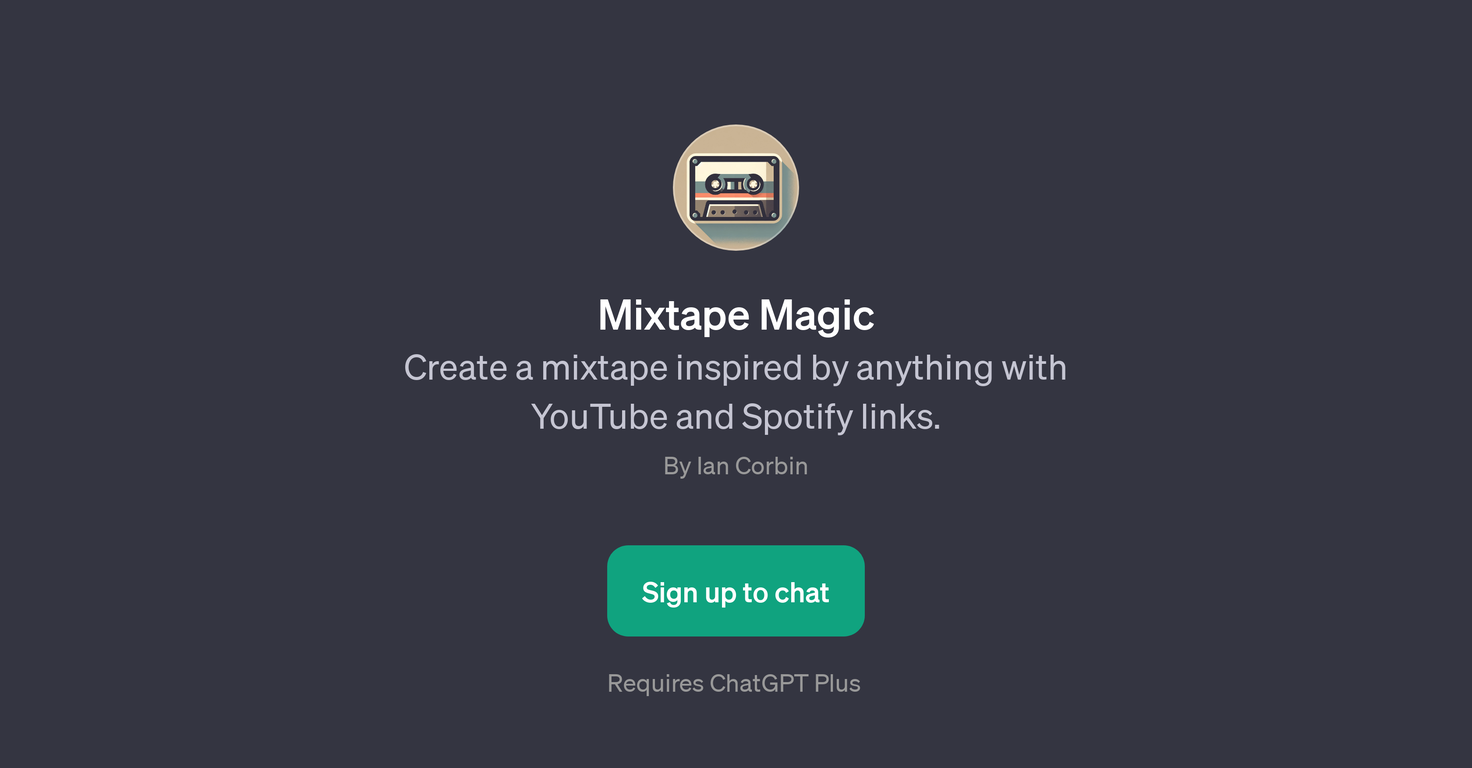 Mixtape Magic website