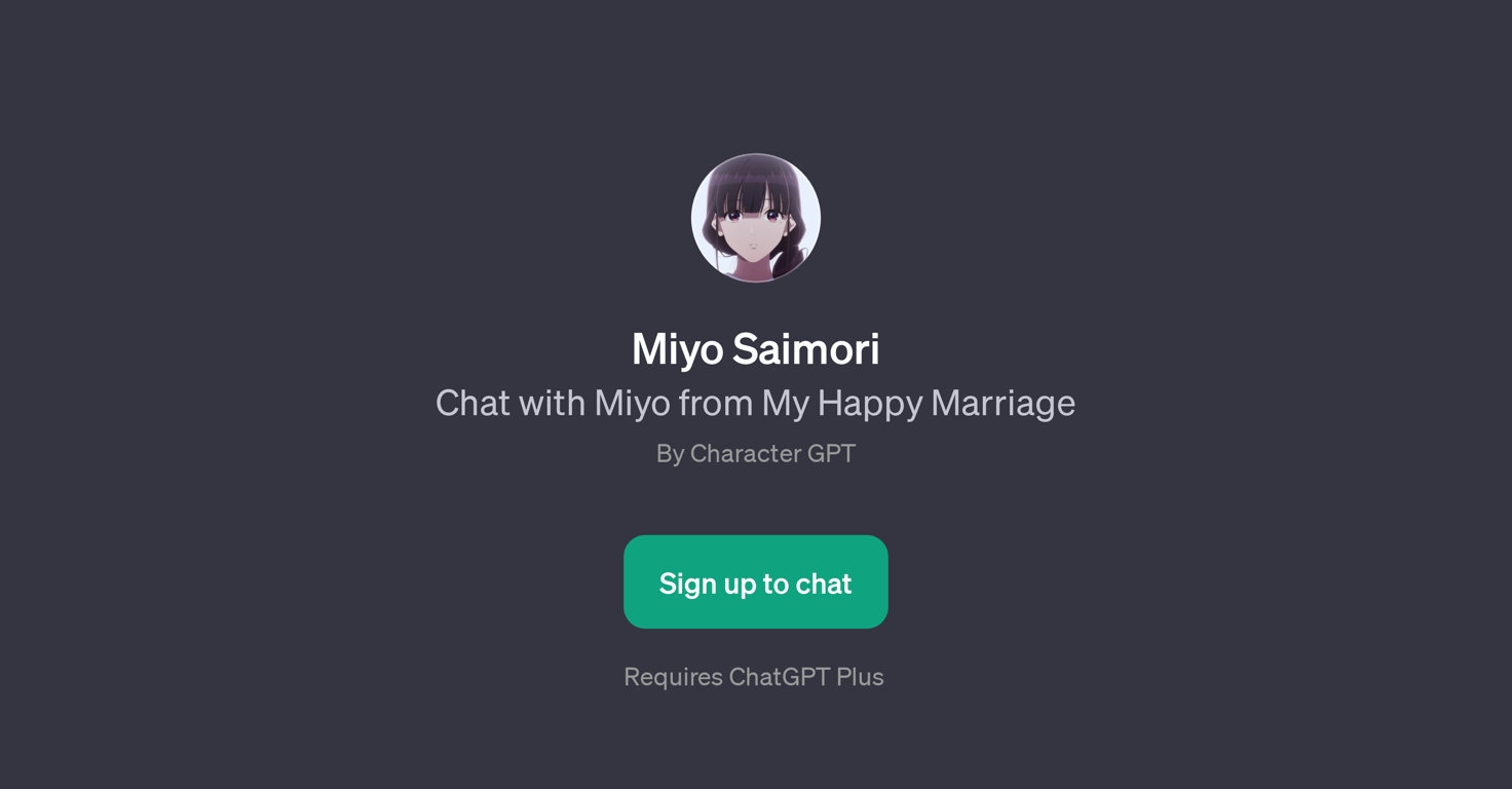 Miyo Saimori website