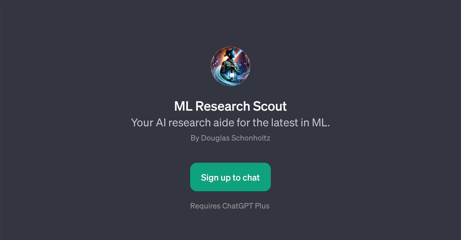 ML Research Scout website