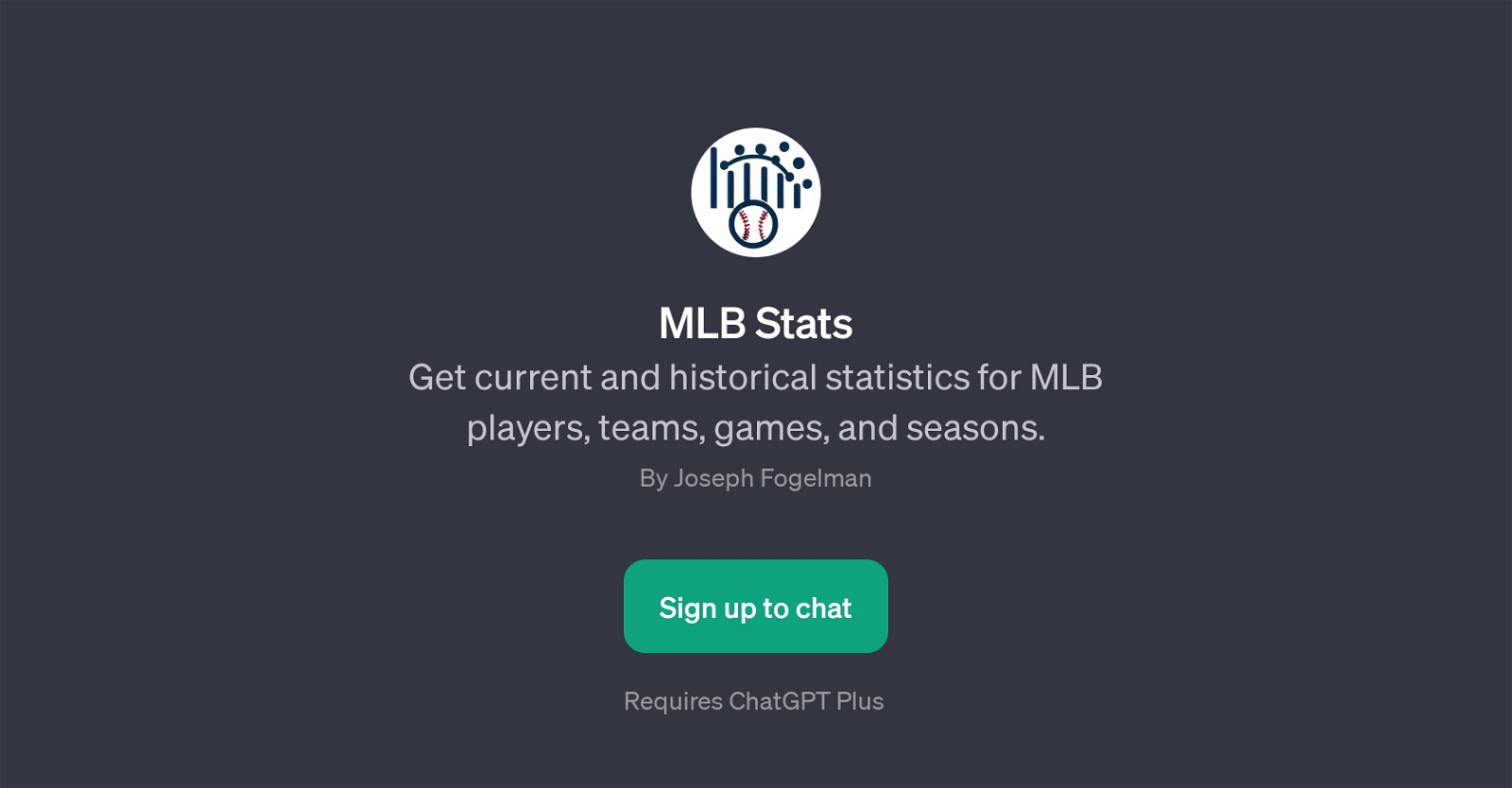 MLB Stats website
