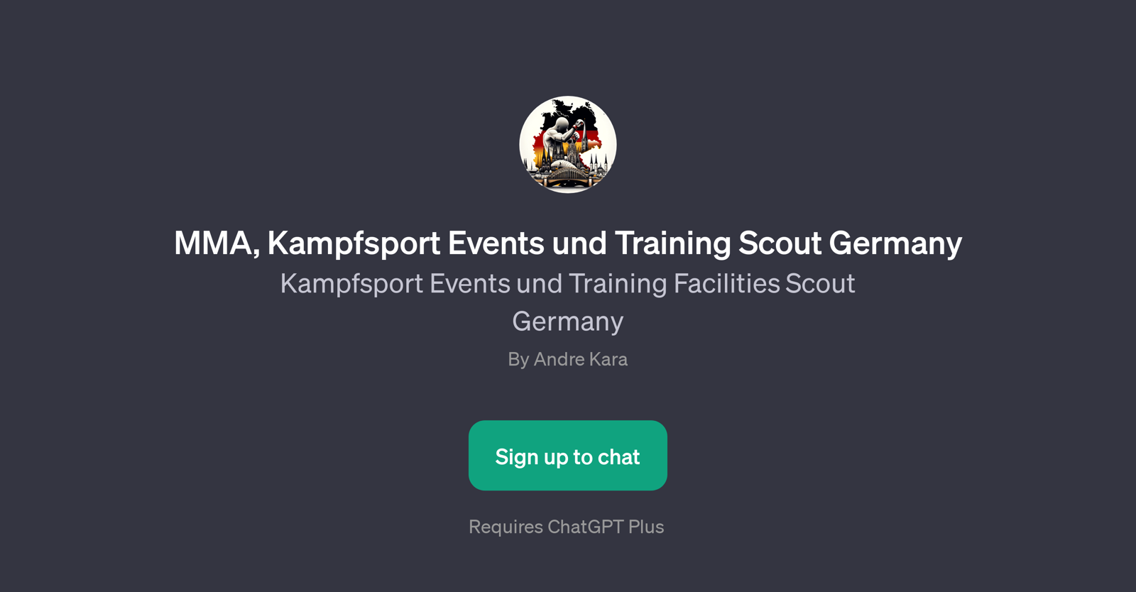 MMA, Kampfsport Events und Training Scout Germany website