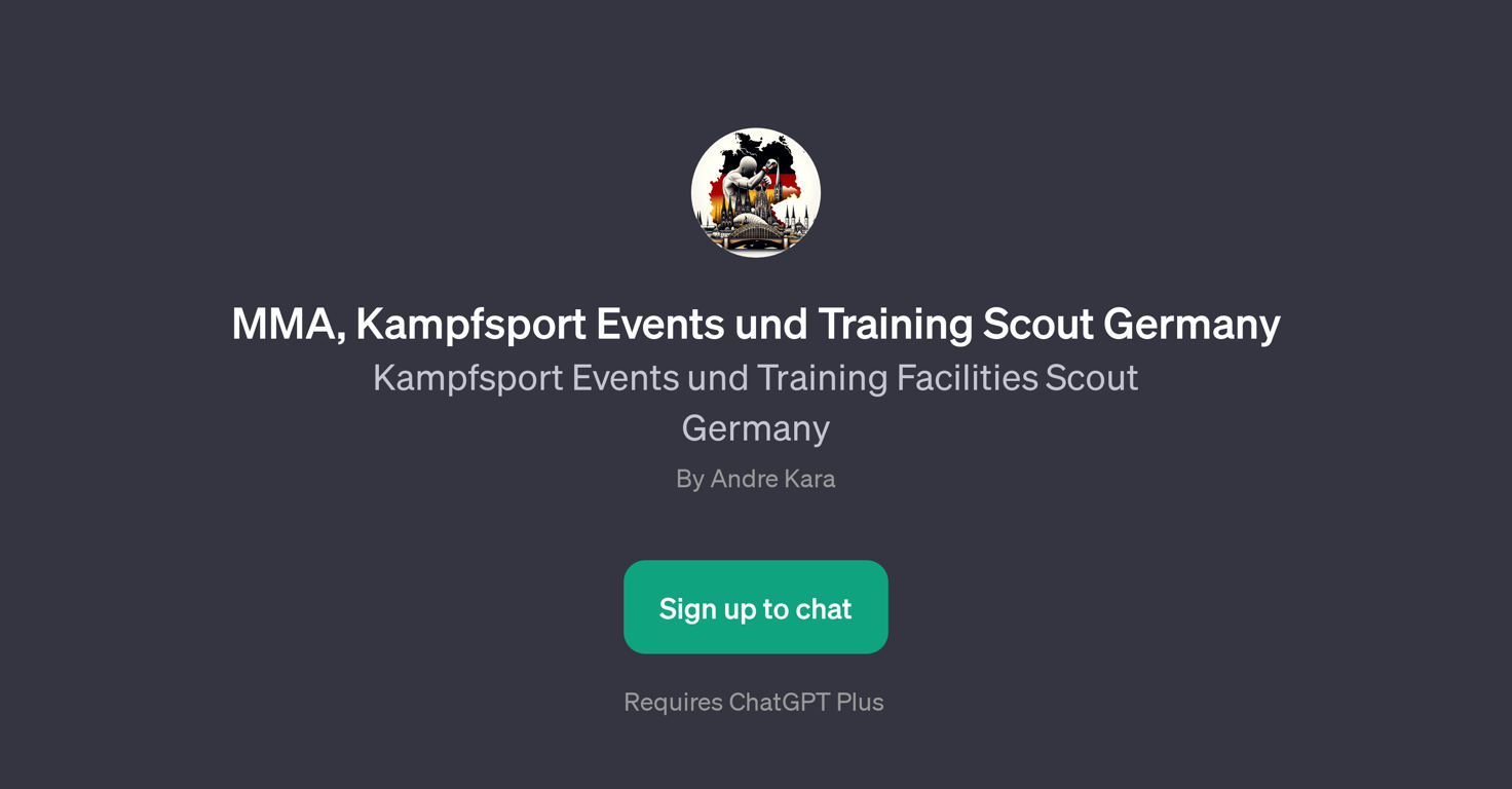 MMA, Kampfsport Events und Training Scout Germany website