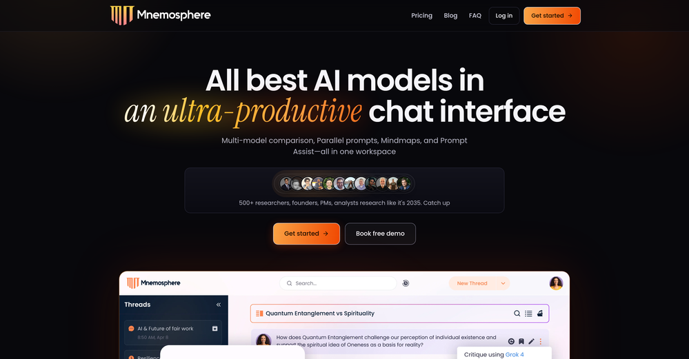 Mnemosphere website