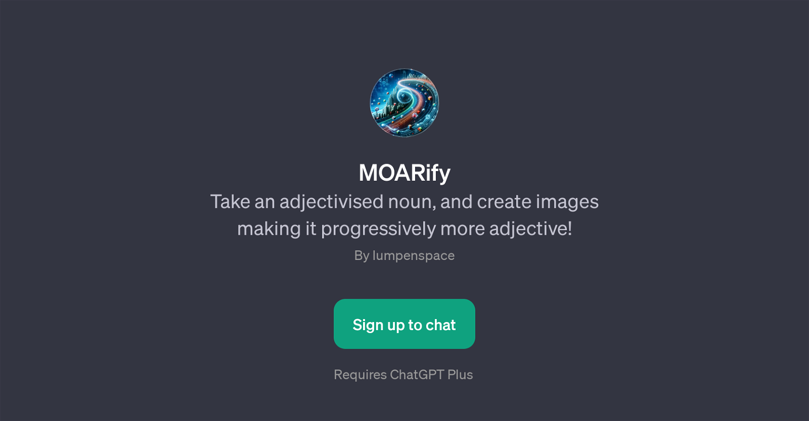 MOARify website