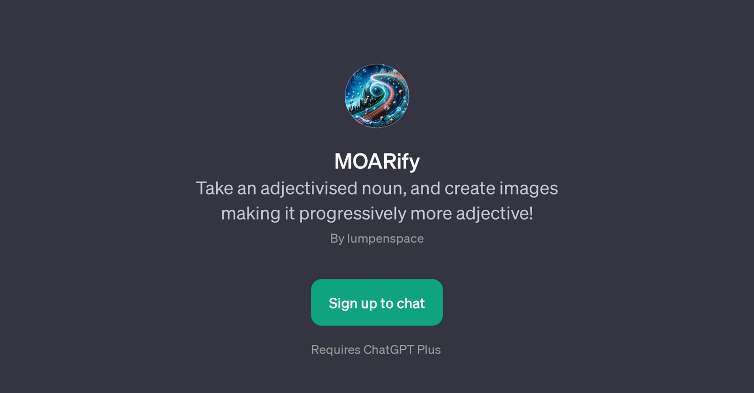 MOARify website