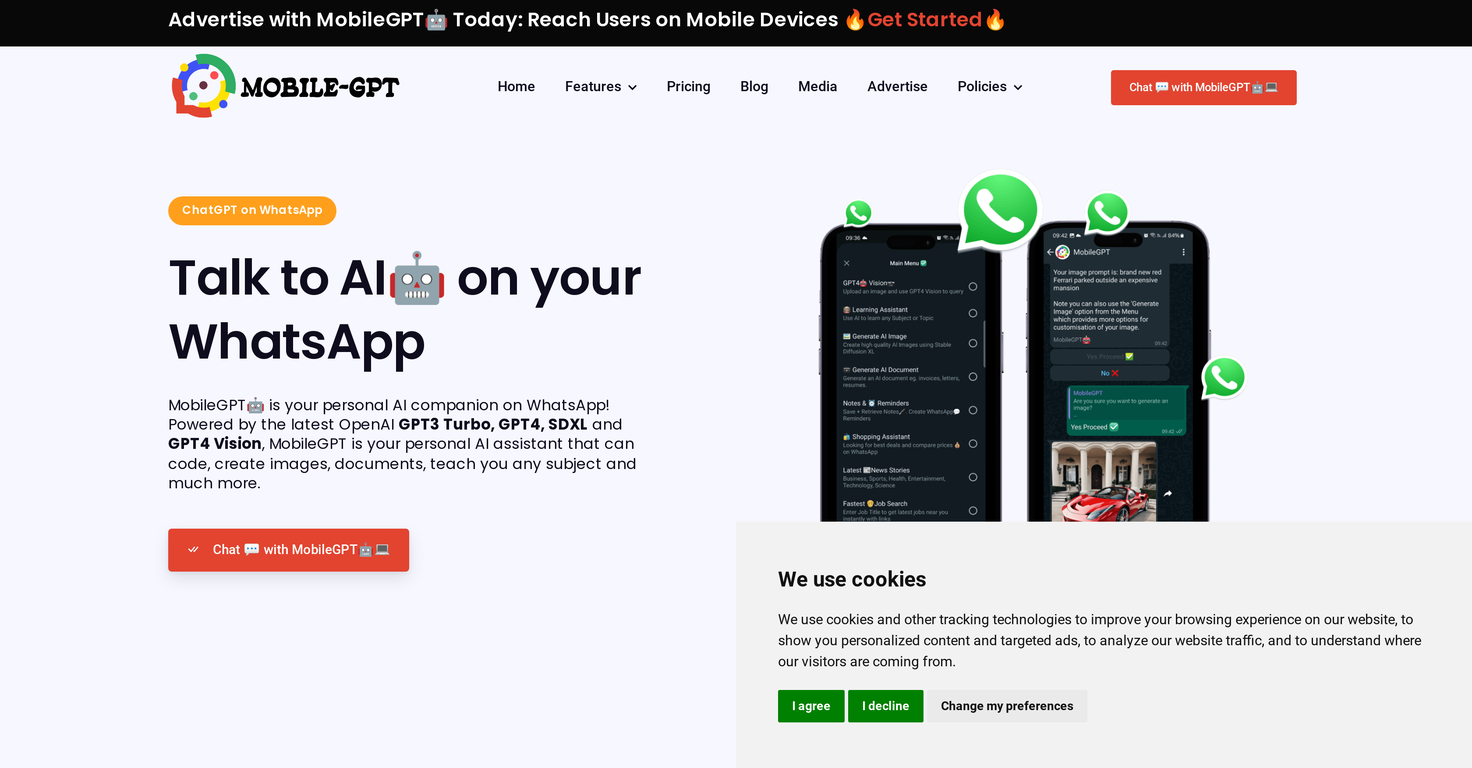 MobileGPT website