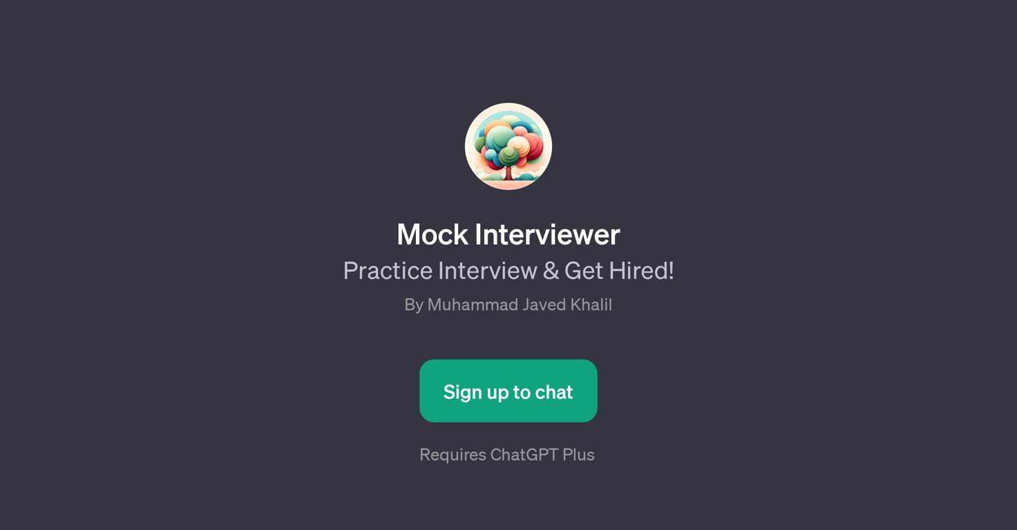 Mock Interviewer website