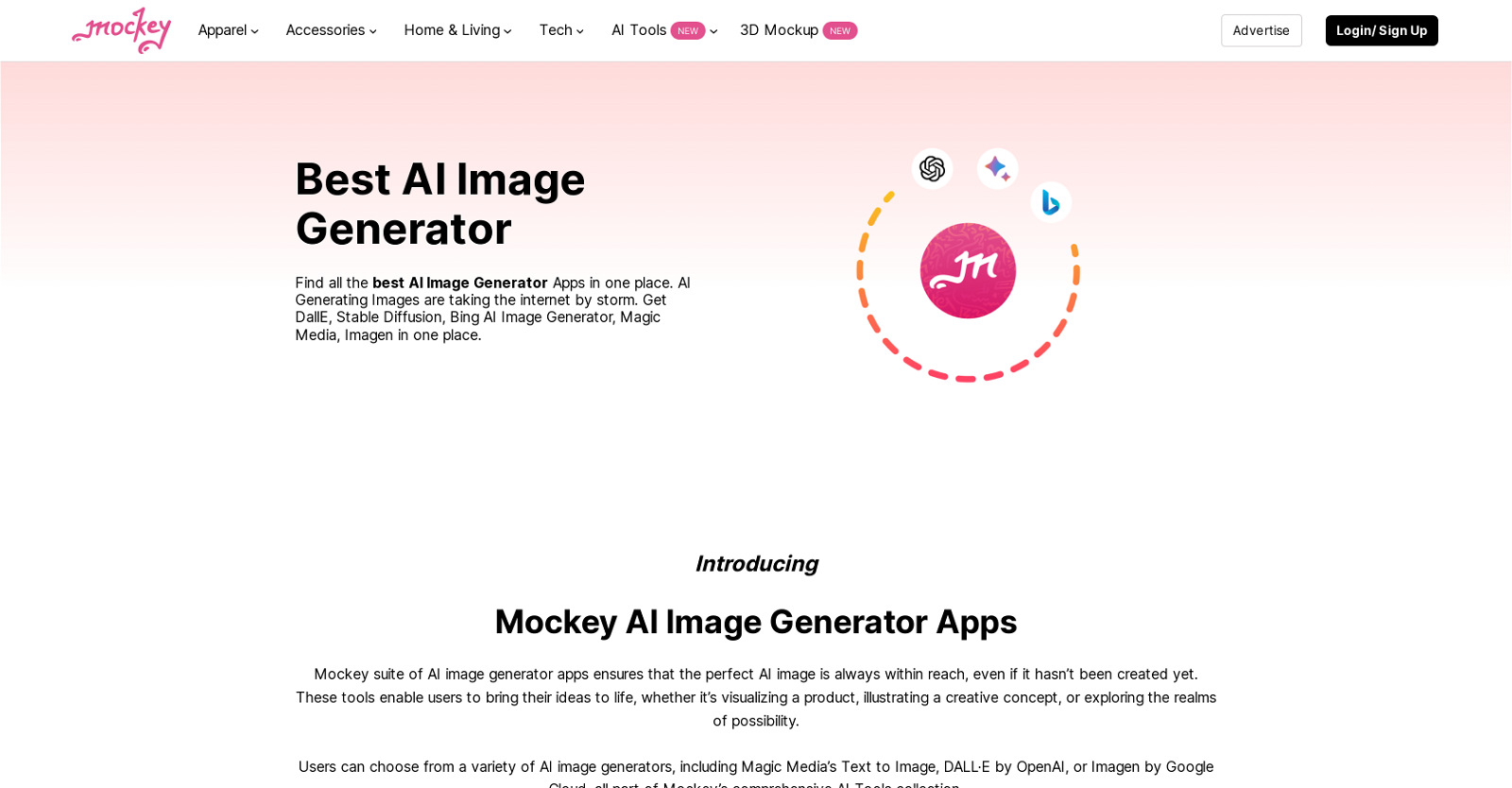 Mockey And 505 Other AI Alternatives For Image generation