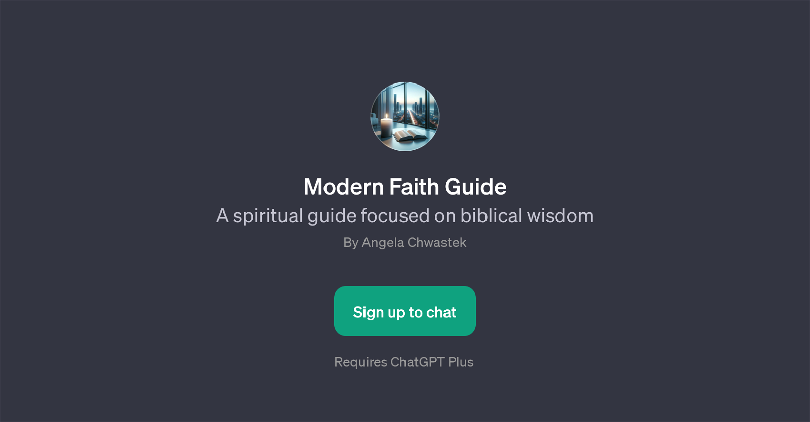 Modern Faith Guide website