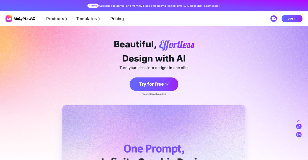 MolyPix.AI website