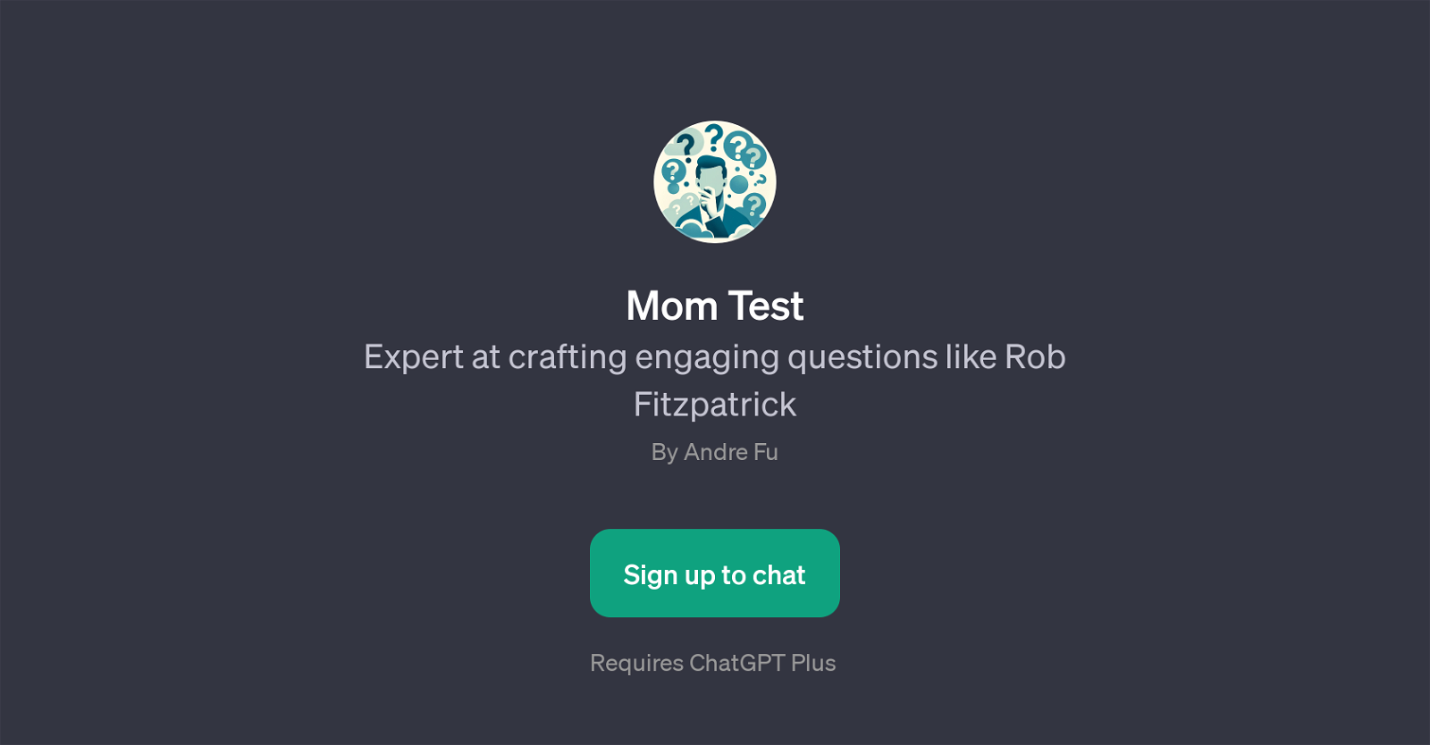 Mom Test website