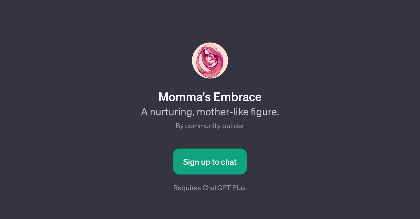 Momma's Embrace website