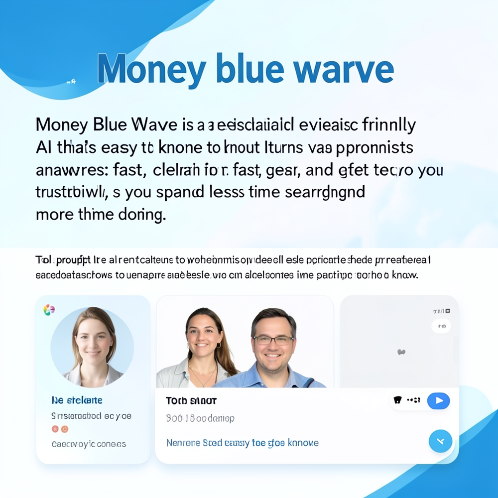 Money blue wave website