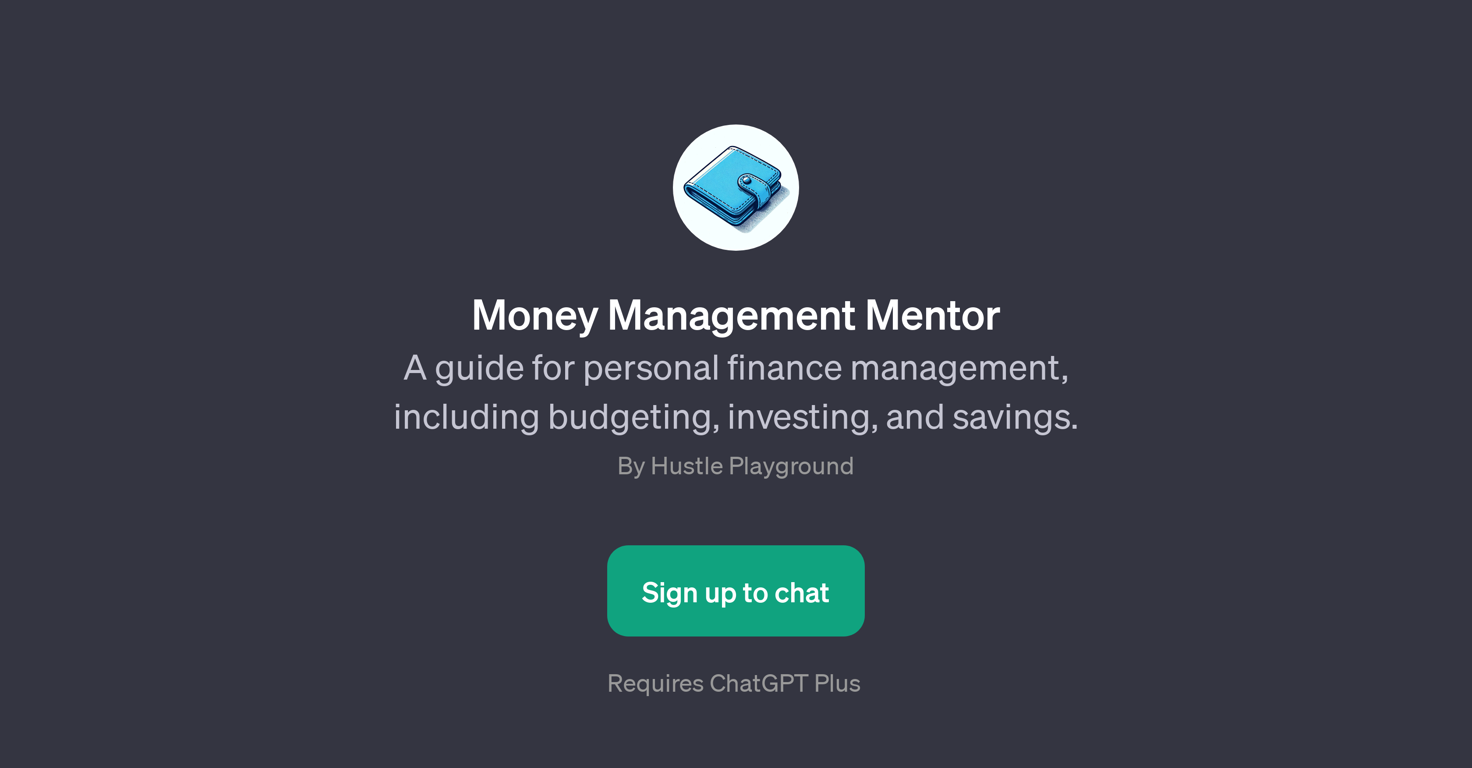 Money Management Mentor website