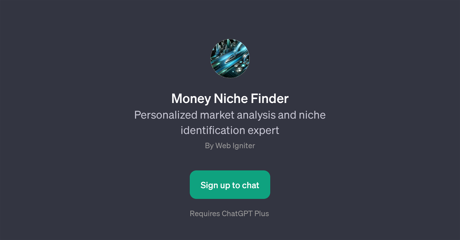 Money Niche Finder website