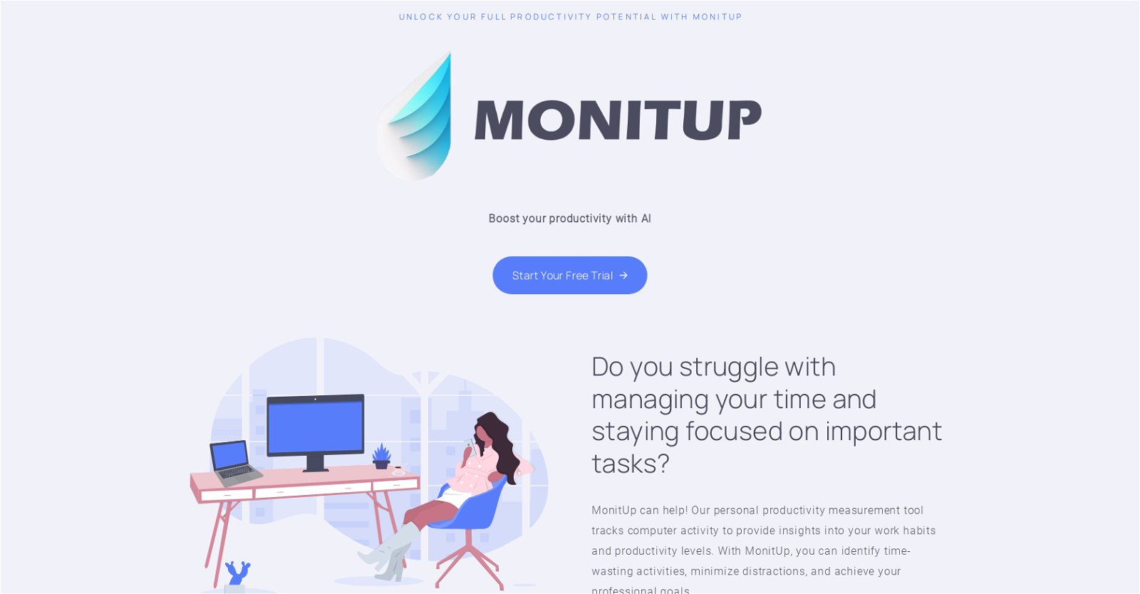 Monitup website