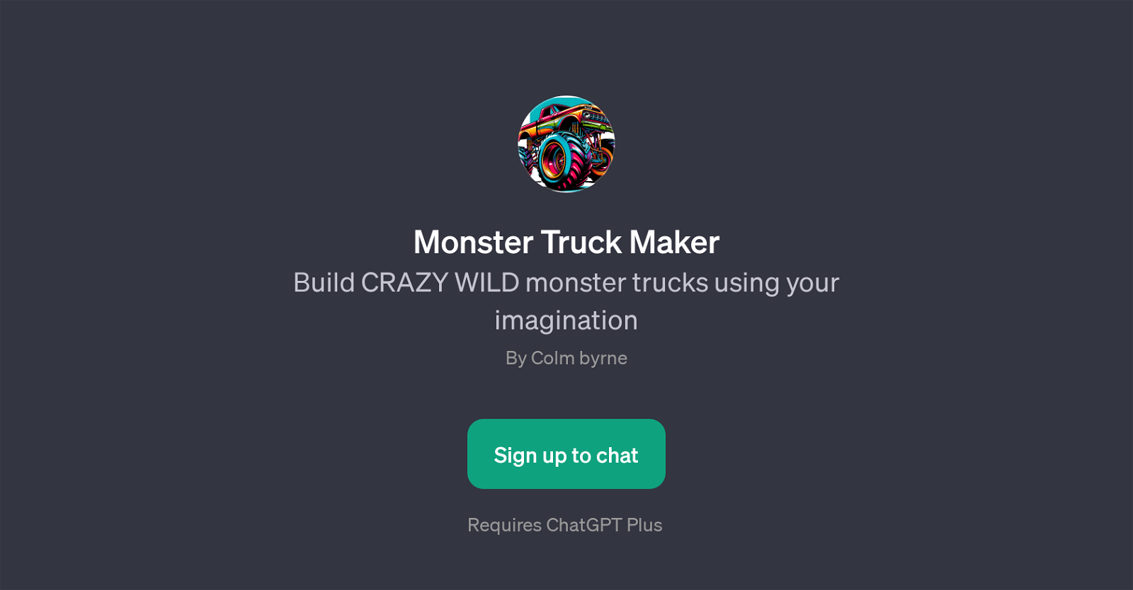 Monster Truck Maker website