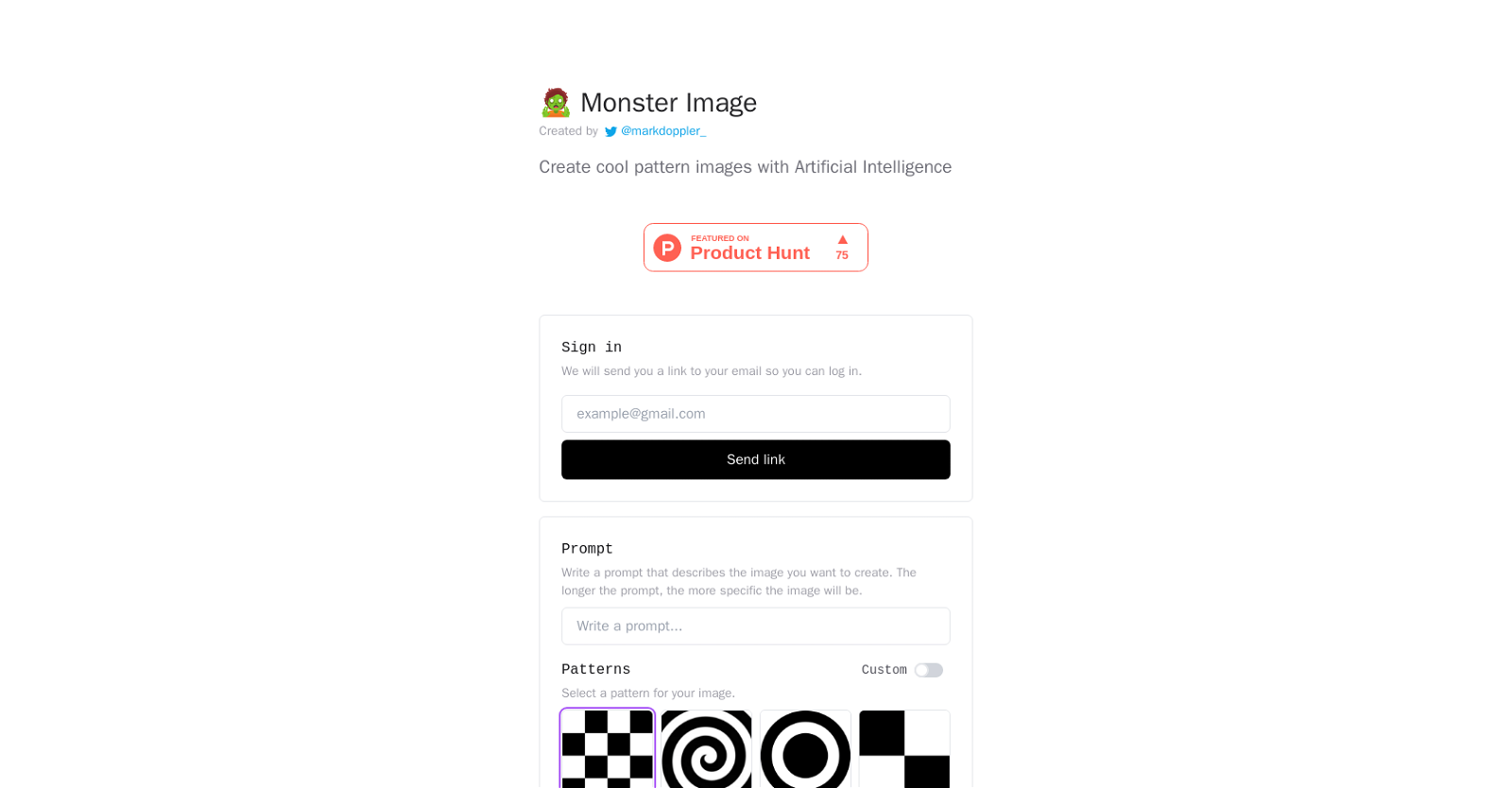 MonsterImage website