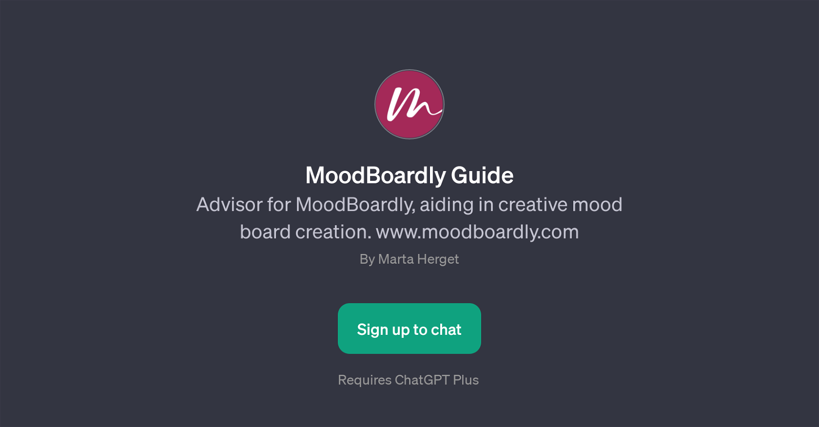 MoodBoardly Guide website