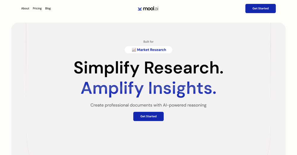 Mool.ai website