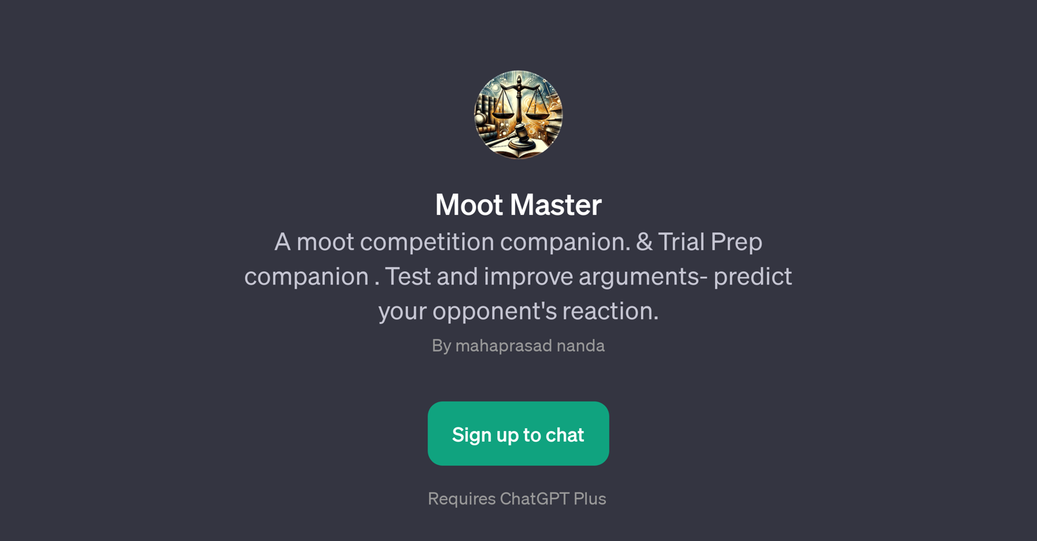 Moot Master website