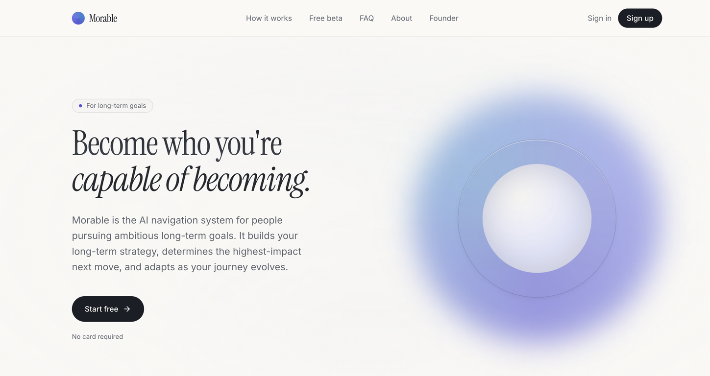 Morable website