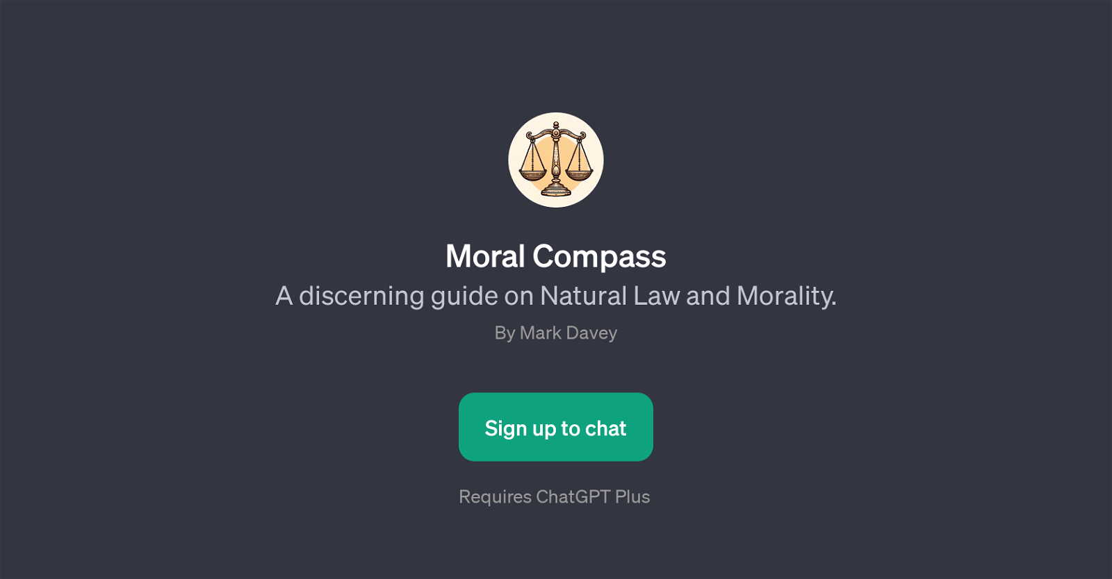 Moral Compass website