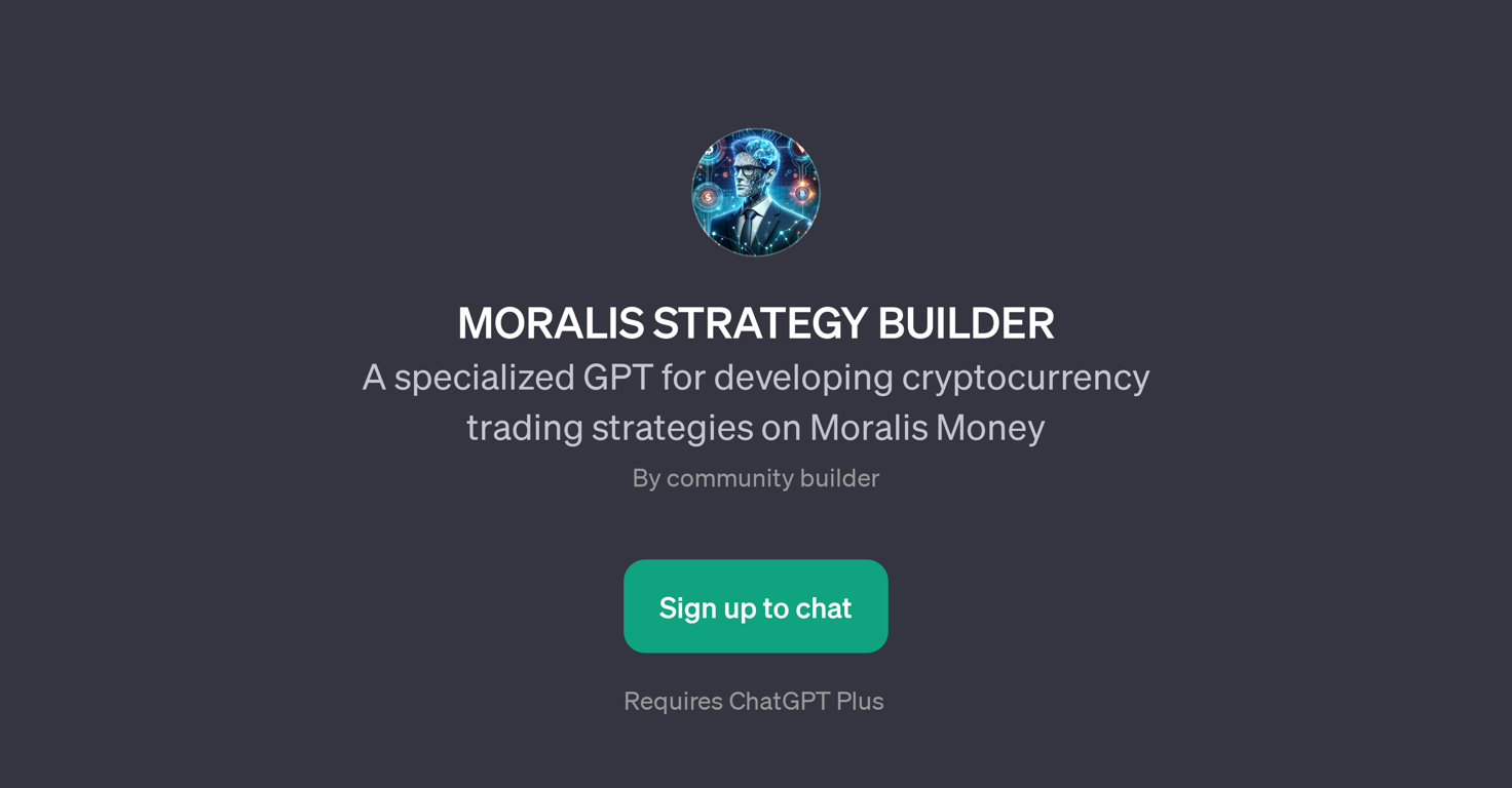 MORALIS STRATEGY BUILDER website