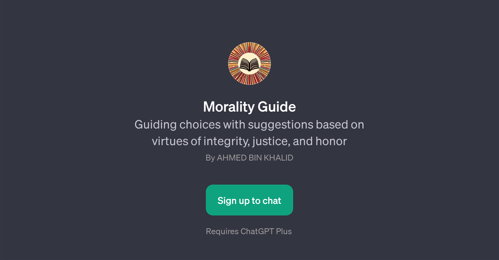 Morality Guide website