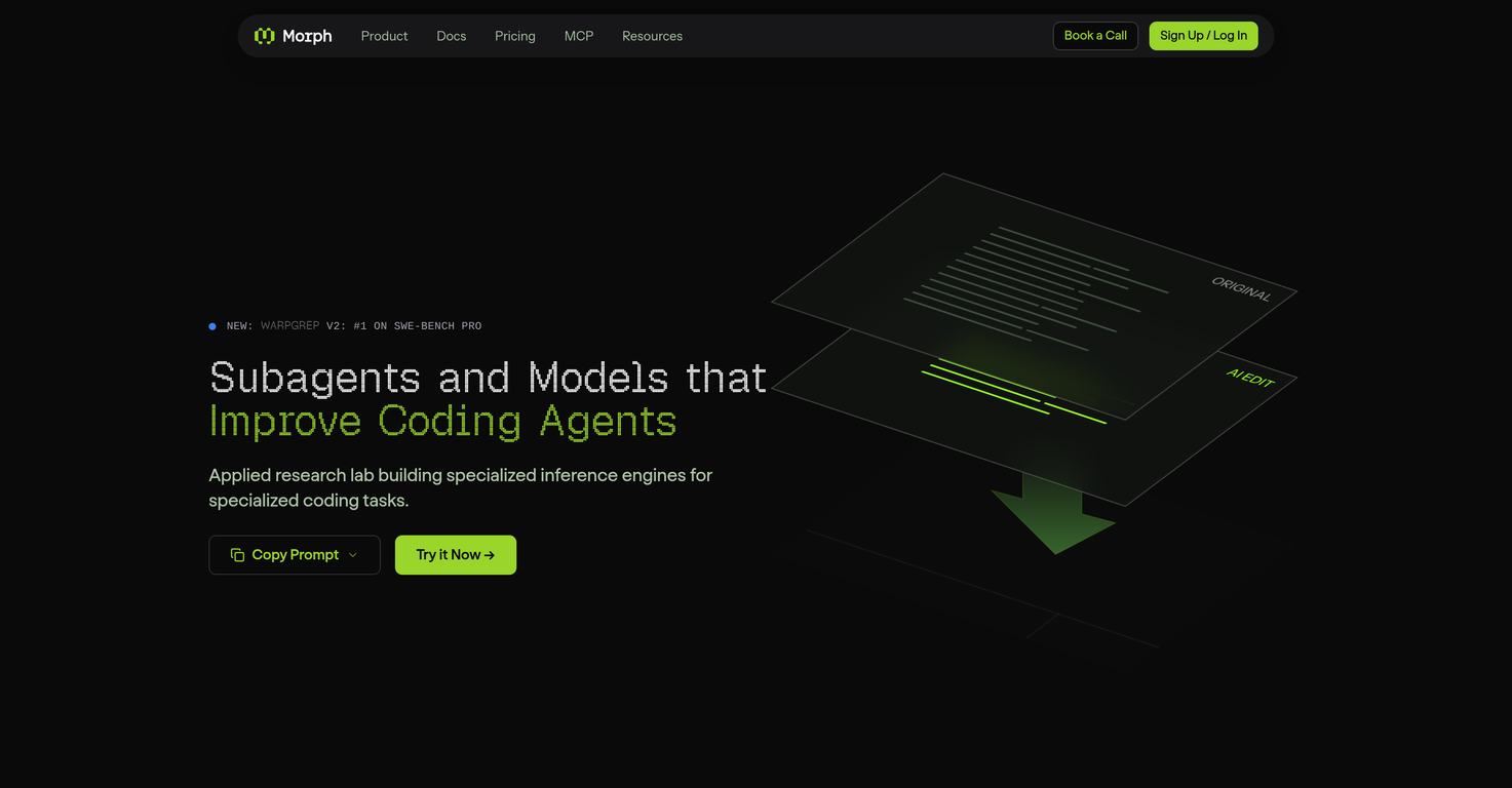 Morph website