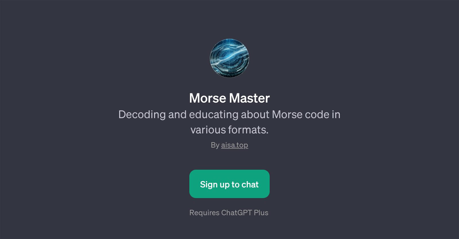 Morse Master website