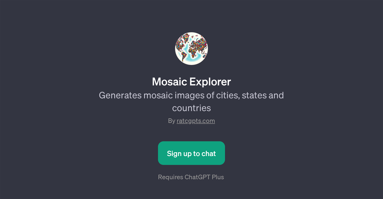 Mosaic Explorer website