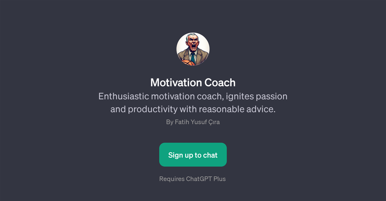 Motivation Coach website