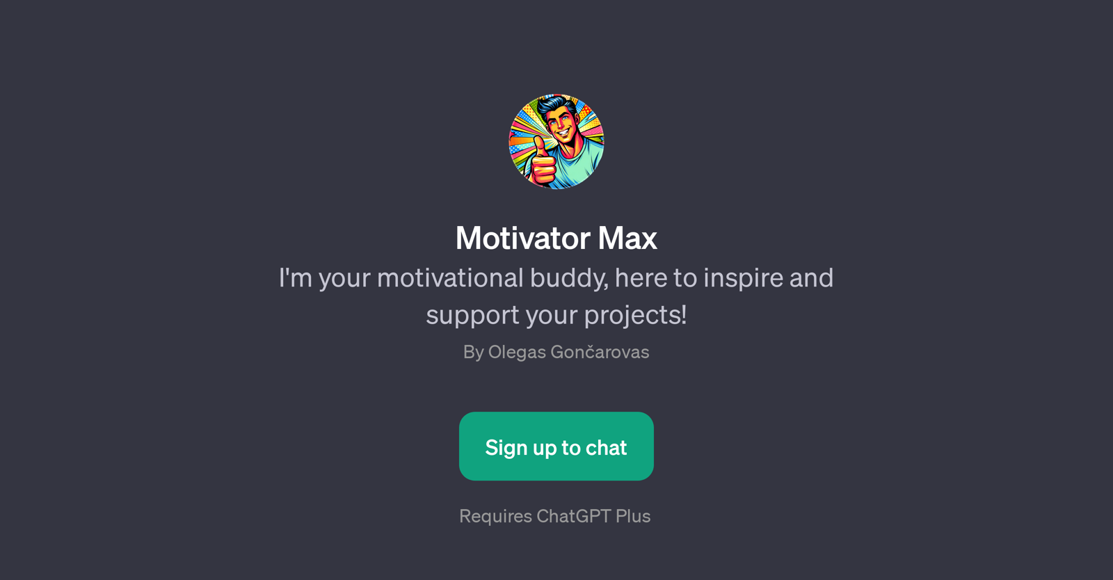 Motivator Max website