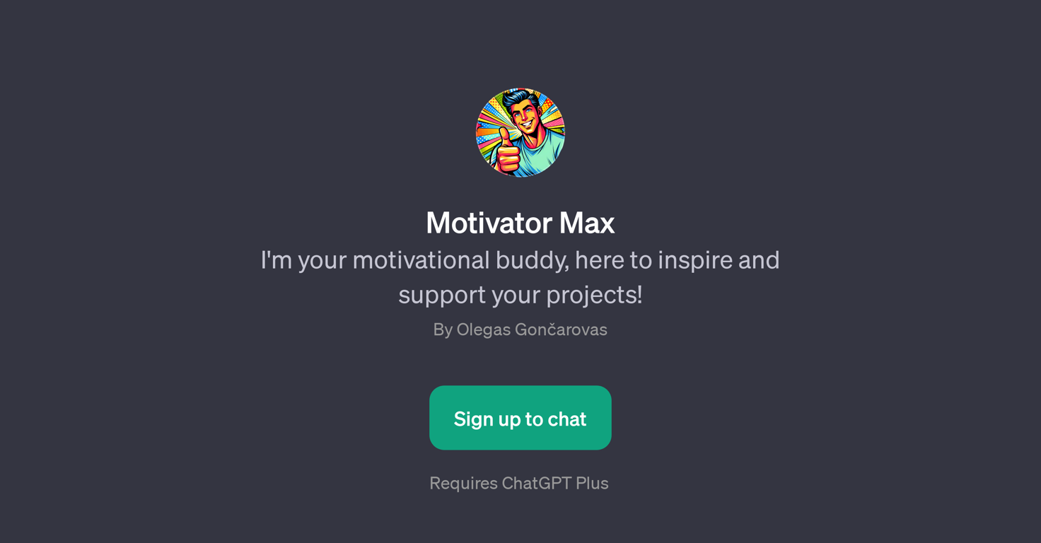 Motivator Max website