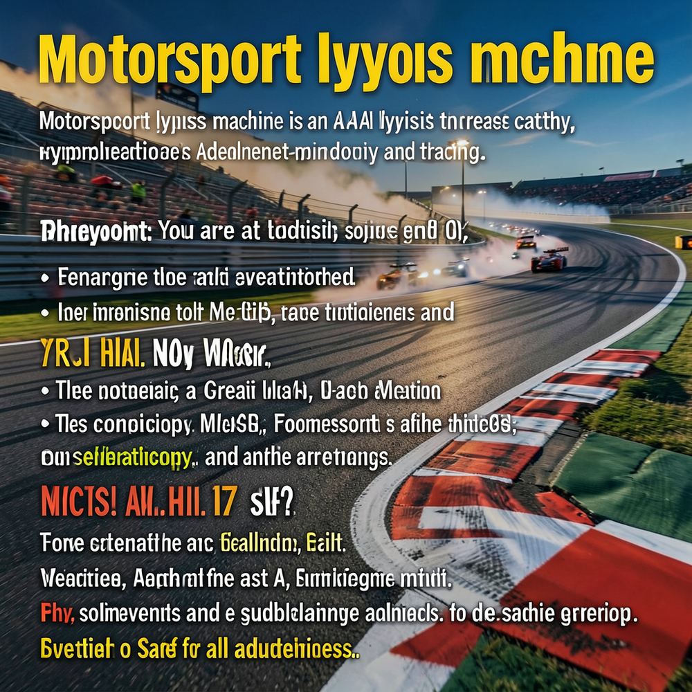 Motorsport lyrics machine website