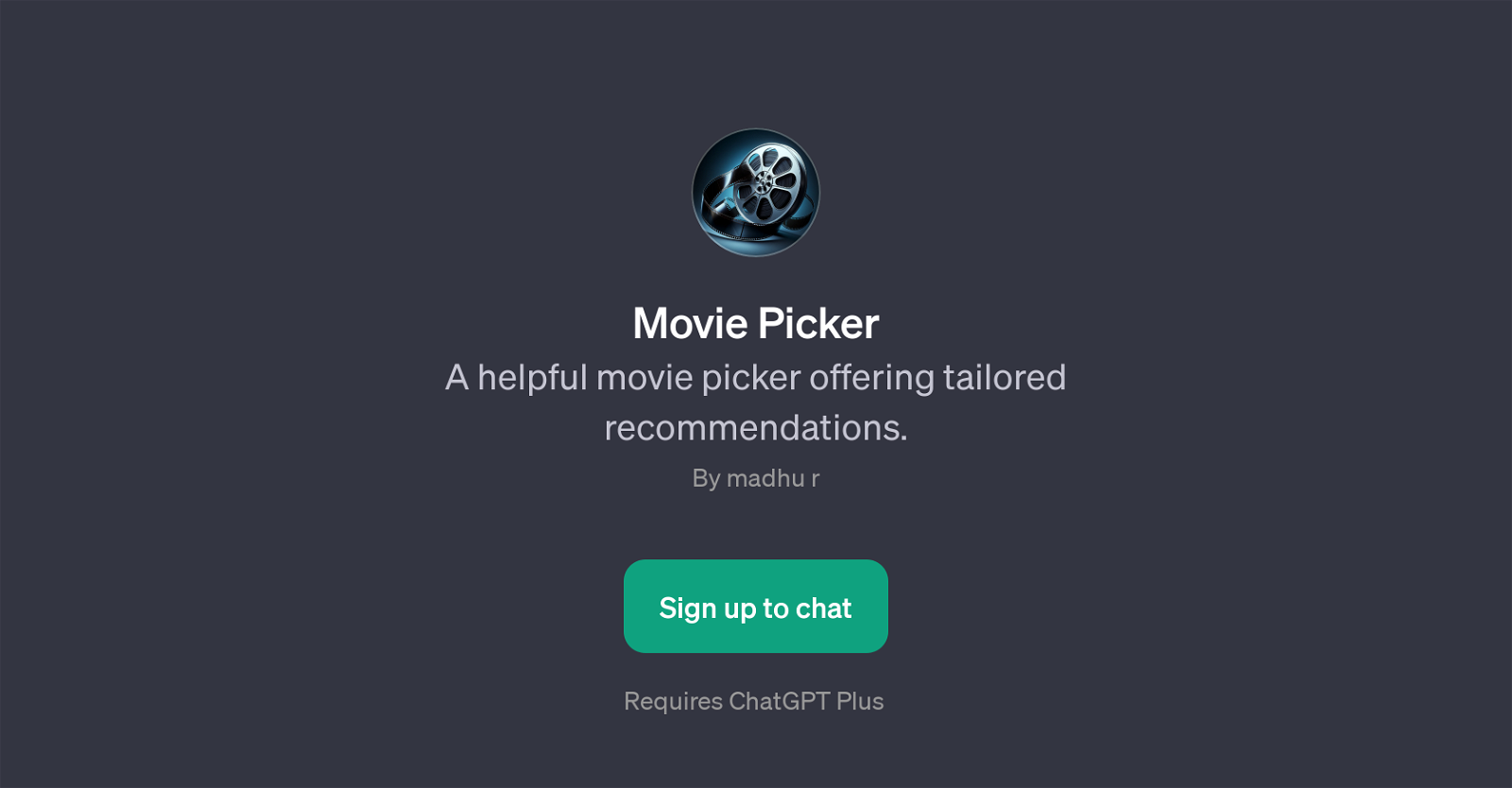 Movie Picker website